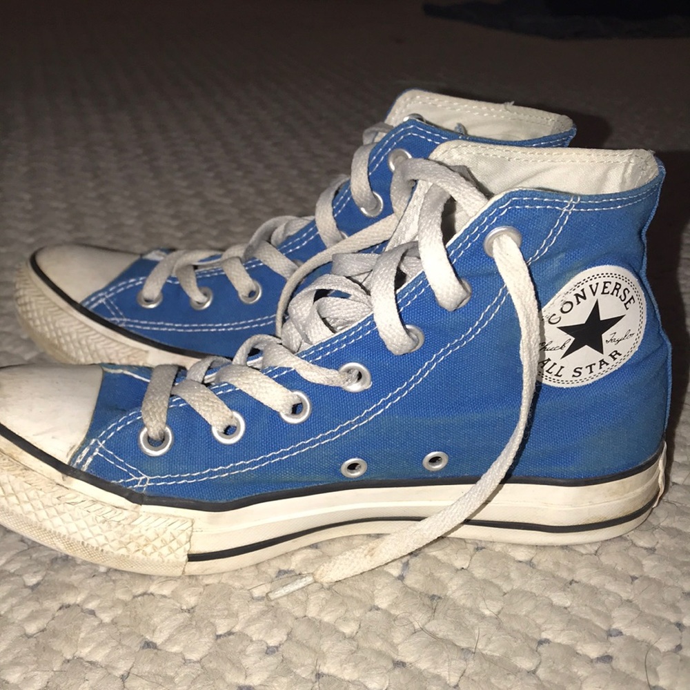 Blue Converse